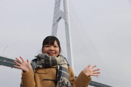 大島大橋を歩いて渡るには何歩必要？実際に渡ってみた！