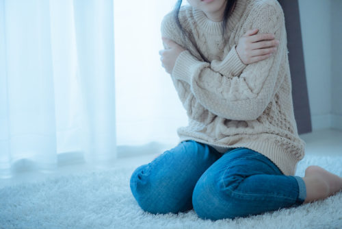 ウエストのおんな、寒い