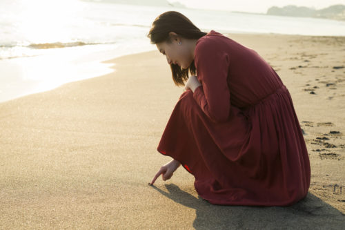 ウエストのおんな、しょんぼり