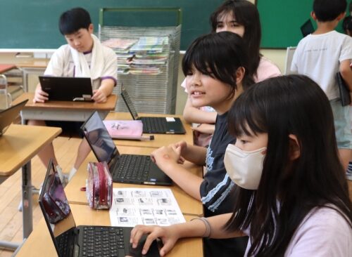 平和学習に取り組んだ6年生の発表〜西海市立ときわ台小学校〜￼